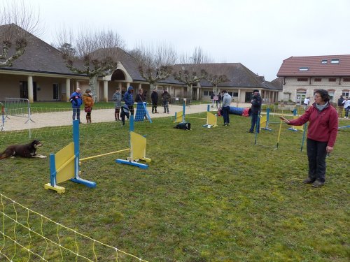 Démonstration au lycée agricole de Fontaines le 18 mars 2018