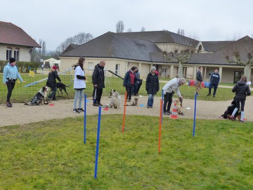 Démonstration au lycée agricole de Fontaines le 18 mars 2018
