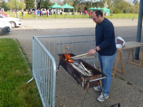 Premier concours d'agility de Fontaines, le 12 avril 2015