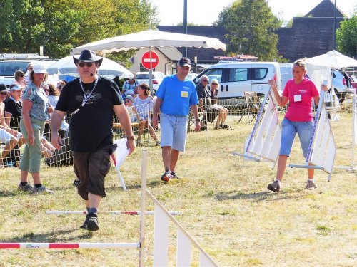 Concours d'agility de Fontaines, le 15 septembre 2019