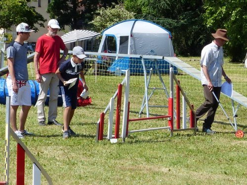 Concours d'agility de Fontaines, le 28 mai 2017