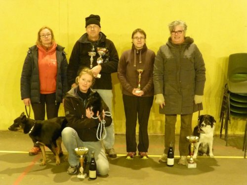 Concours d'agility, Seurre, 22 février 2015