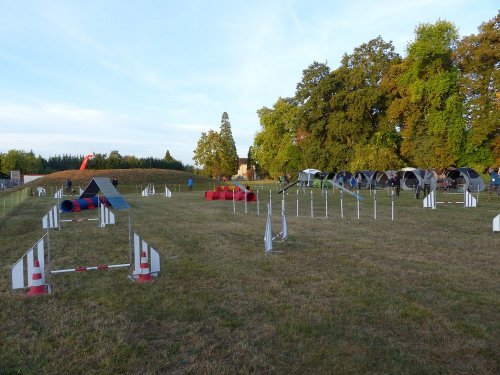 Concours d'agility de Fontaines, le 16 septembre 2018