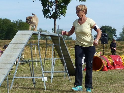 Concours d'agility de Fontaines, le 16 septembre 2018