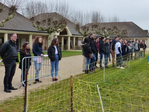 Démonstration au lycée agricole de Fontaines le 18 mars 2018