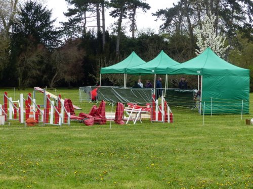 Premier concours d'agility de Fontaines, le 12 avril 2015