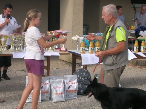 Concours d'agility, Montret, 30 juillet 2017