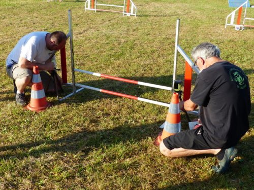 Concours d'agility de Fontaines, le 28 mai 2017