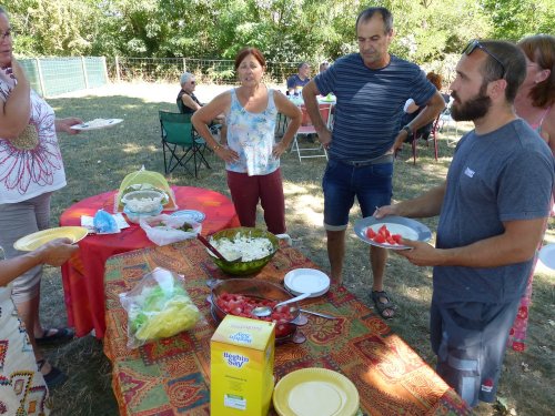 Repas convivialité 24 juillet 2022