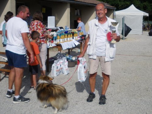 Concours d'agility, Montret, 30 juillet 2017