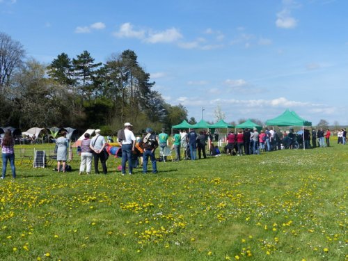 Premier concours d'agility de Fontaines, le 12 avril 2015