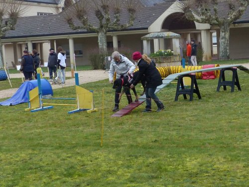 Démonstration au lycée agricole de Fontaines le 18 mars 2018