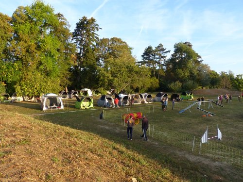 Concours d'agility de Fontaines, le 16 septembre 2018