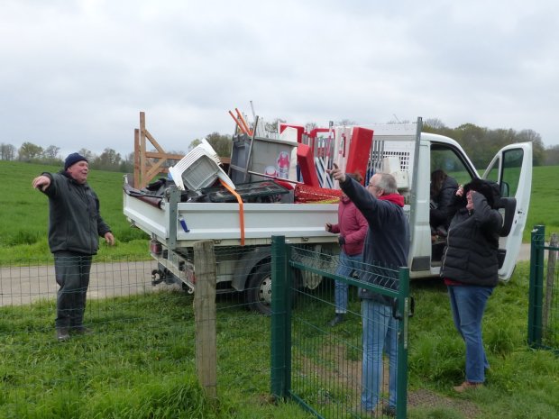 Entraide interclub, concours d'agility de  Gergy, 15 et 16 avril 2023