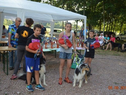 Concours d'agility, Sanvignes les Mines, 6 août 2016