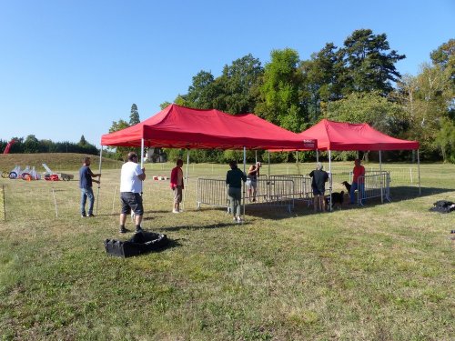 Concours d'agility de Fontaines, le 16 septembre 2018