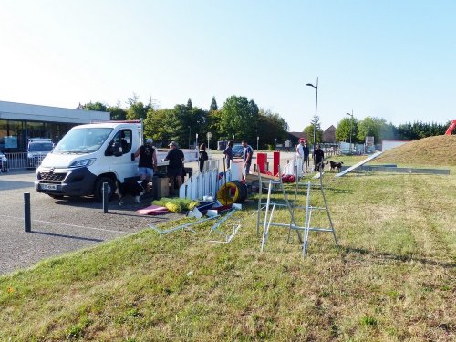 Concours d'agility de Fontaines, le 16 septembre 2018