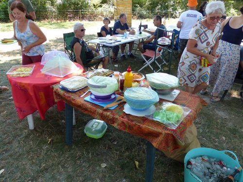 Repas convivialité 24 juillet 2022