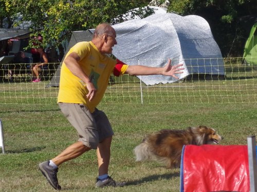 Concours d'agility, Fontaines, 9 et 10 septembre 2023