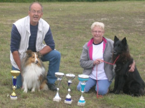 Concours d'agility, Magny sur Tille, 2 juillet 2017