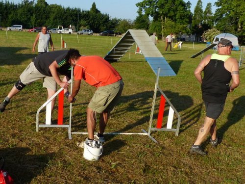 Concours d'agility de Fontaines, le 28 mai 2017