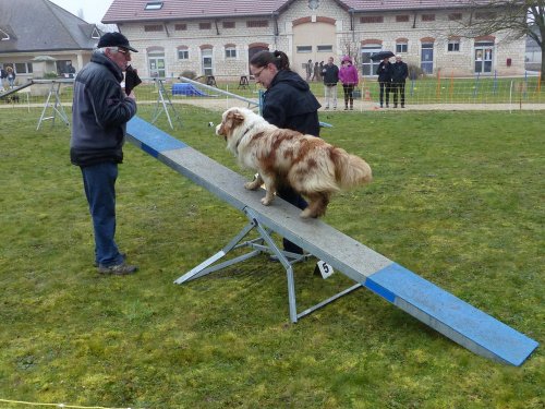 Démonstration au lycée agricole de Fontaines le 18 mars 2018