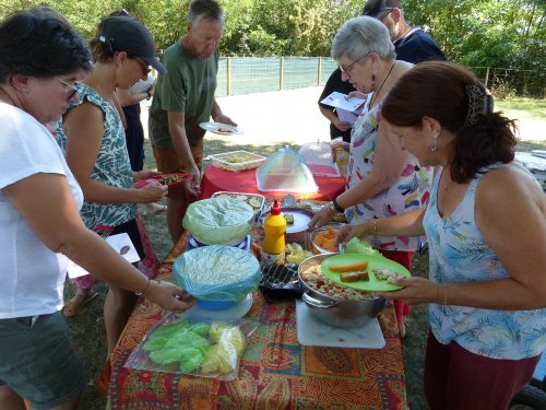 Repas convivialité 24 juillet 2022