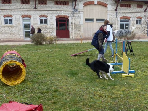 Démonstration au lycée agricole de Fontaines le 18 mars 2018