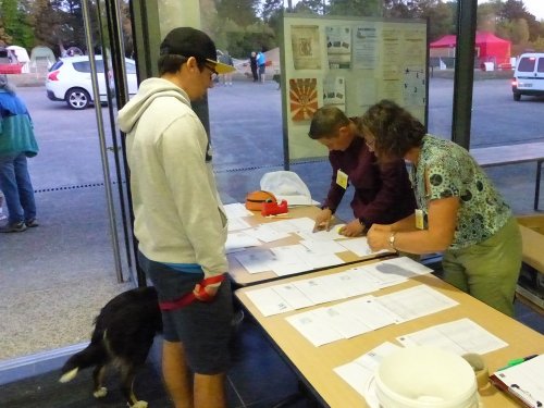 Concours d'agility de Fontaines, le 15 septembre 2019