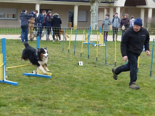 Démonstration au lycée agricole de Fontaines le 18 mars 2018