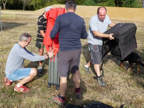 Concours d'agility de Fontaines, le 15 septembre 2019